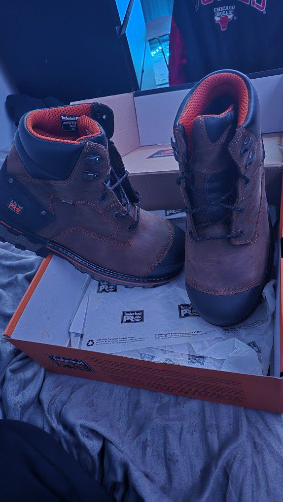 Timberland pro Boondock 6" Boots Size 13