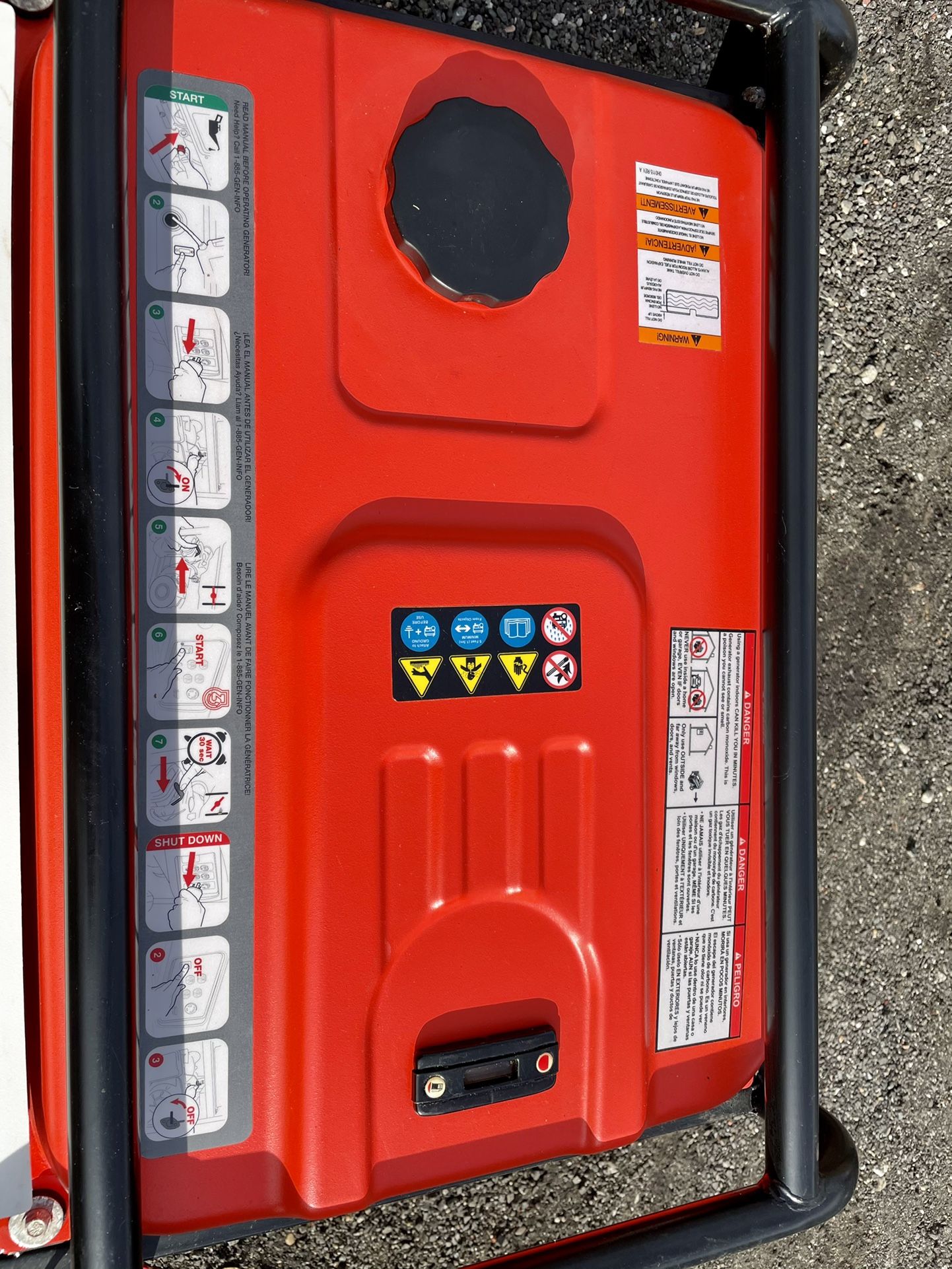 Honeywell/Generac Generator 7500 Running Watts / 9375 Starting Watts