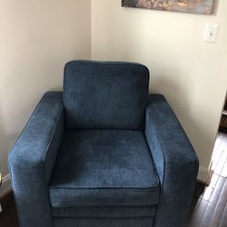 New Blue armchair