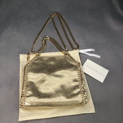 Stella McCartney Tiny Gold Bag