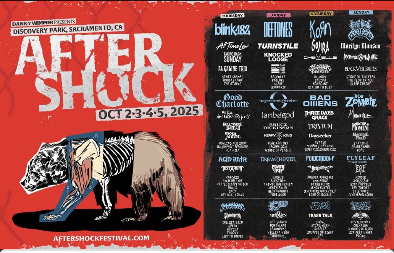 1 AFTER SHOCK FRIDAY TICKET