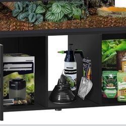 Brand new, unopened “48"x24" Reptile Tank Stand for 120–230 Gallon Terrariums – Furniture-Style Cabinet that holds up to 500 lbs