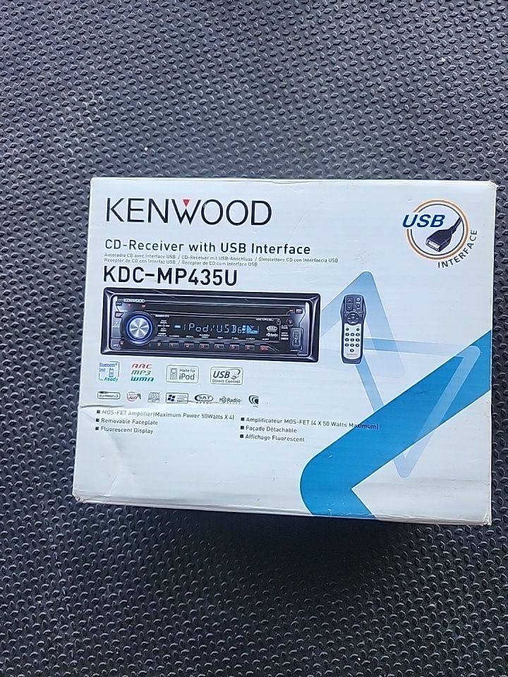 Kenwood CD player car radio