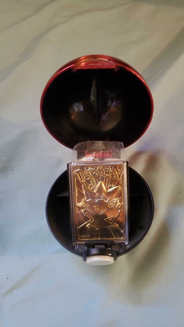 Pokemon 24 Karat Gold Plated Trading Card Togepl For Sale In Jupiter 