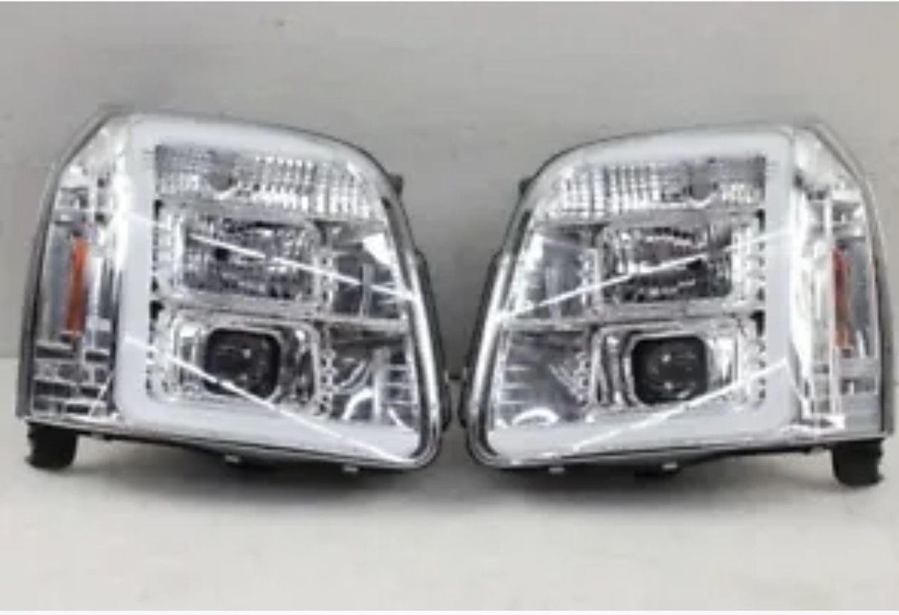 07-13 Gmc Yukon Drl Led Headlights