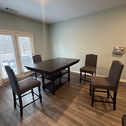 Wooden dining room set