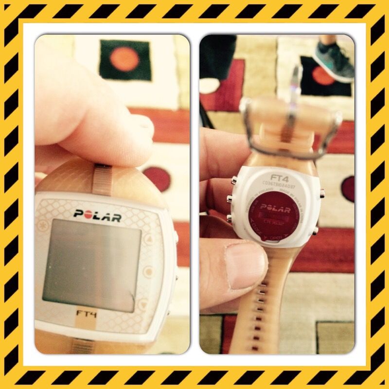Polar FT4 fitness heart rate monitor