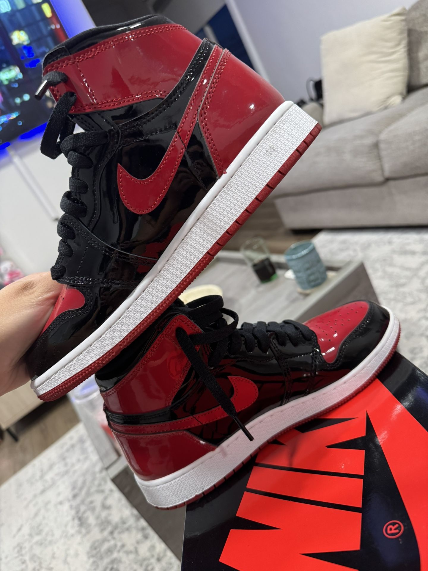 Patent Bred Jordan 1
