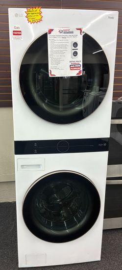 LG WKG101HWA Single Unit Washer & Gas Dryer Combo