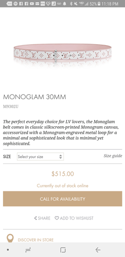 Louis Vuitton Monoglam m9302u