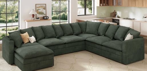U-Shaped Modular Sectional with Storage (New In Box!)OBO Need Gone!