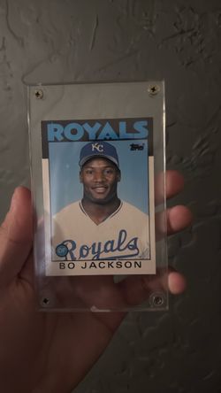 Bo Jackson Topps Tiffany Traded Rookie Card 