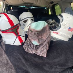 Halloween Masks Stormtrooper/ Vecna Stranger Things, NASA Helmet Astronaut 
