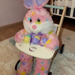 Easter Bunny & Baby Walker/Doll Stroller 