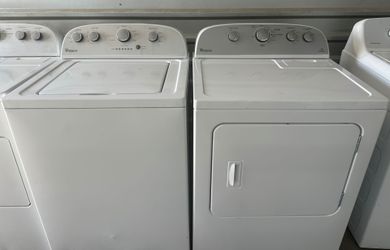 Whirlpool washer and dryer