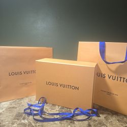 Louis Vuitton Empty Gift Bags And Box