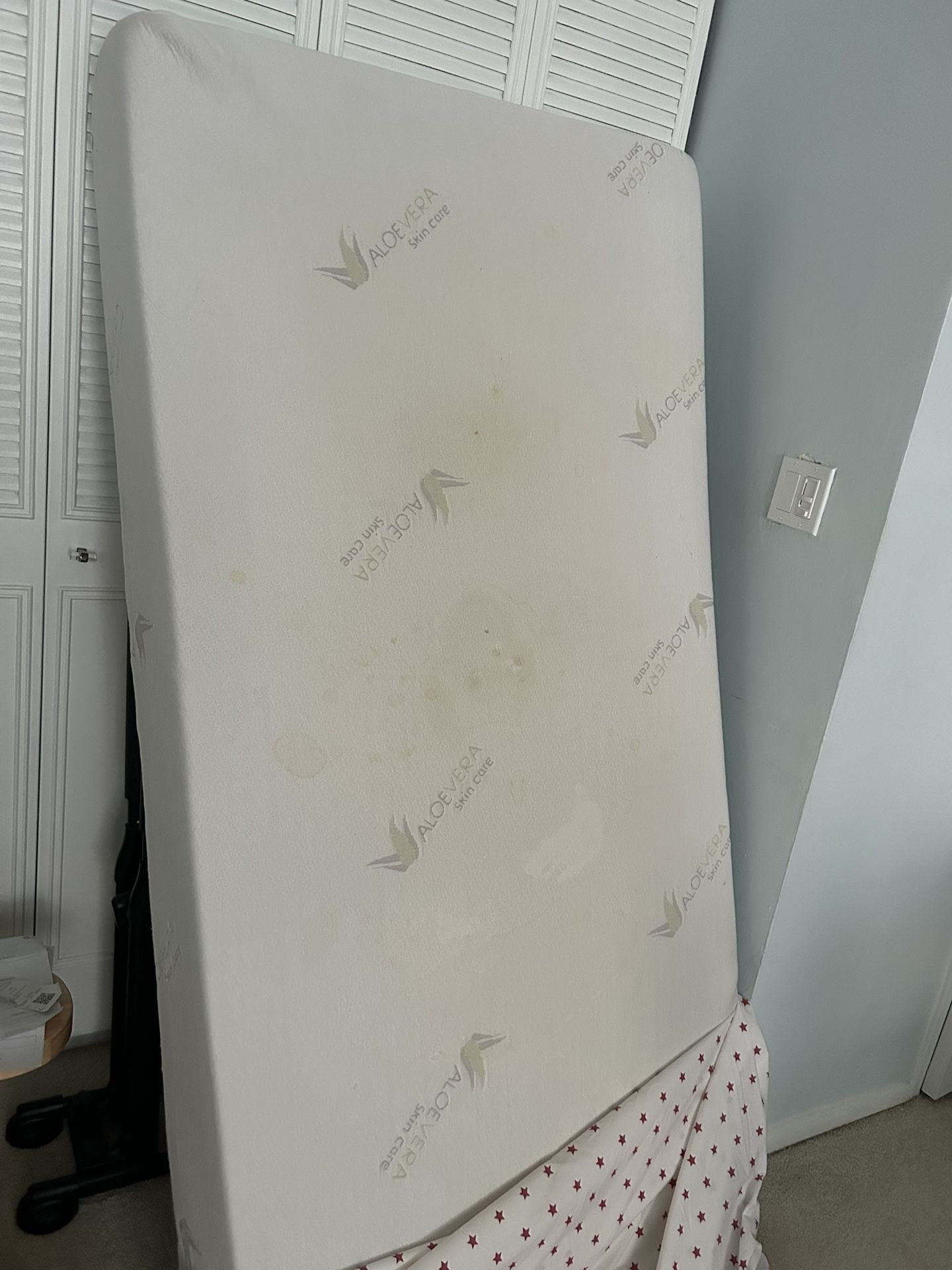 Aloe Vera Skin Care Twin Mattress
