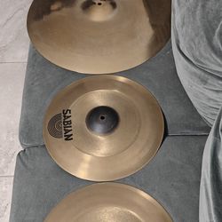 SABIAN Cymbal Set: Hi Hats, Ride, China