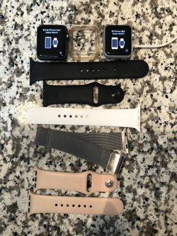 Apple Watch 38mm Silver & Apple Watch Series 1 42mm Space Gray