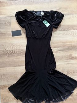 Brand new black velvet