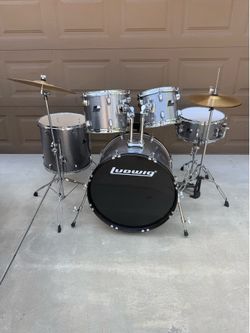 Ludwig 5 piece drum kit