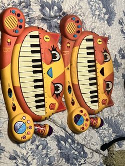 B Toys Meowsic Toy Piano Children’s Keyboard Cat Piano PLEASE READ 