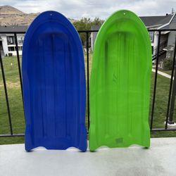 Pair of Sleds for Sale – Lightly Used, Great Deal