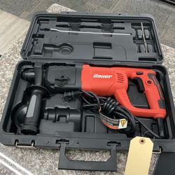 Bauer 1” SDS Pro Rotary Hammer Kit 