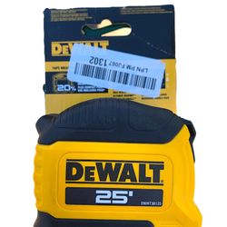 Dewalt 25’ Tape Measure 
