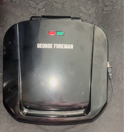 Grill ,George foreman ,4 serving ,non stock