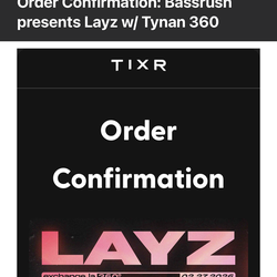 Layz exchange la tonight $40