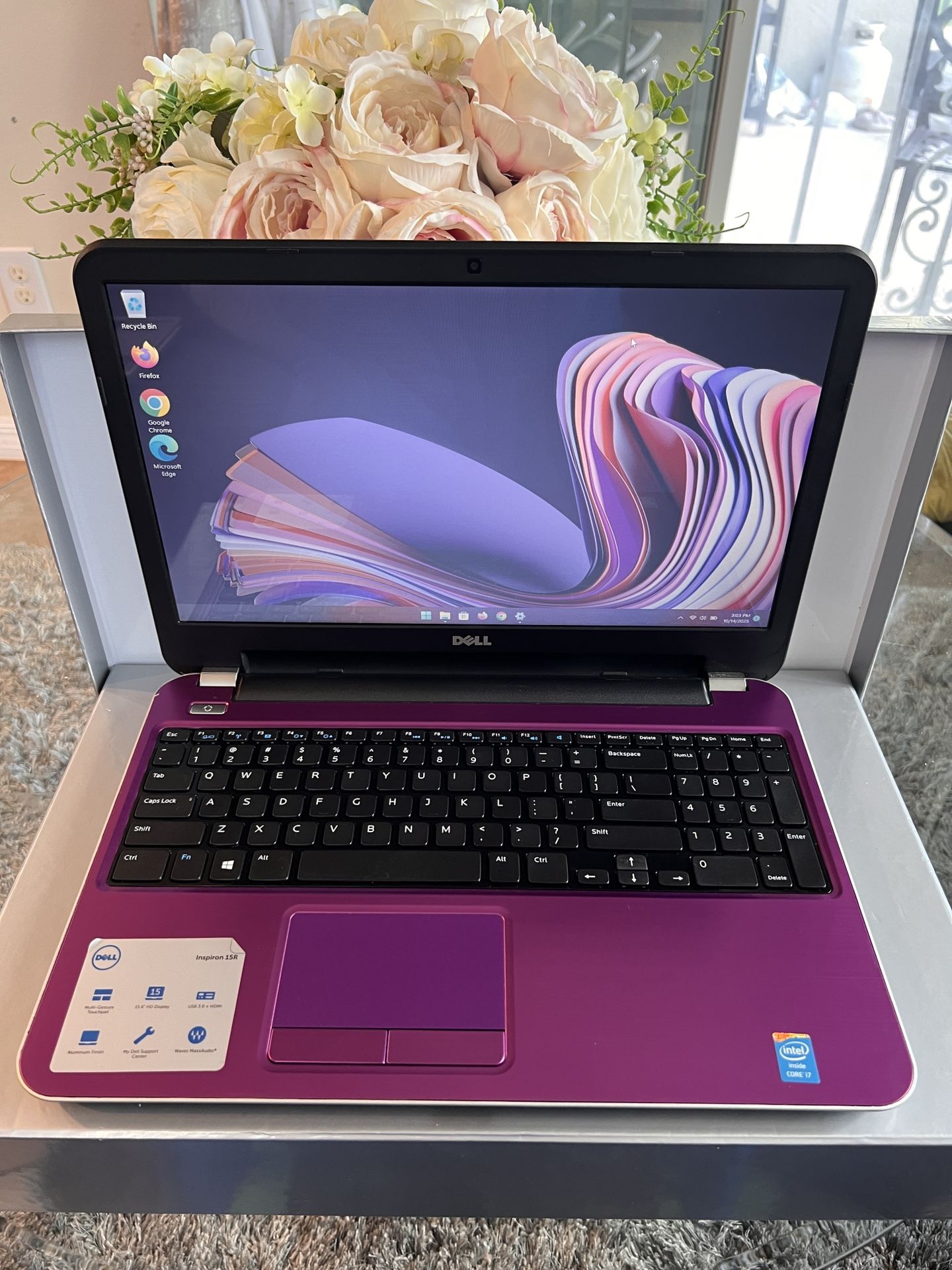 Dell Inspiron 15R Notebook Laptop 15.6” Inel i7 1TB GB 8GB RAM Windows 11 w/ Charger - $120
