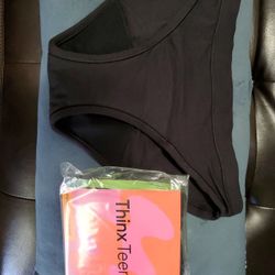 Period Underwear M Size 11-12 ( 1 Pack) Black 