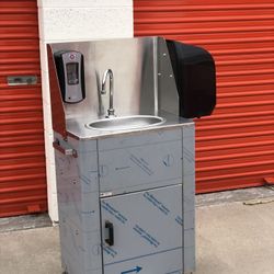 Portable Stainless-Steel Sink 
