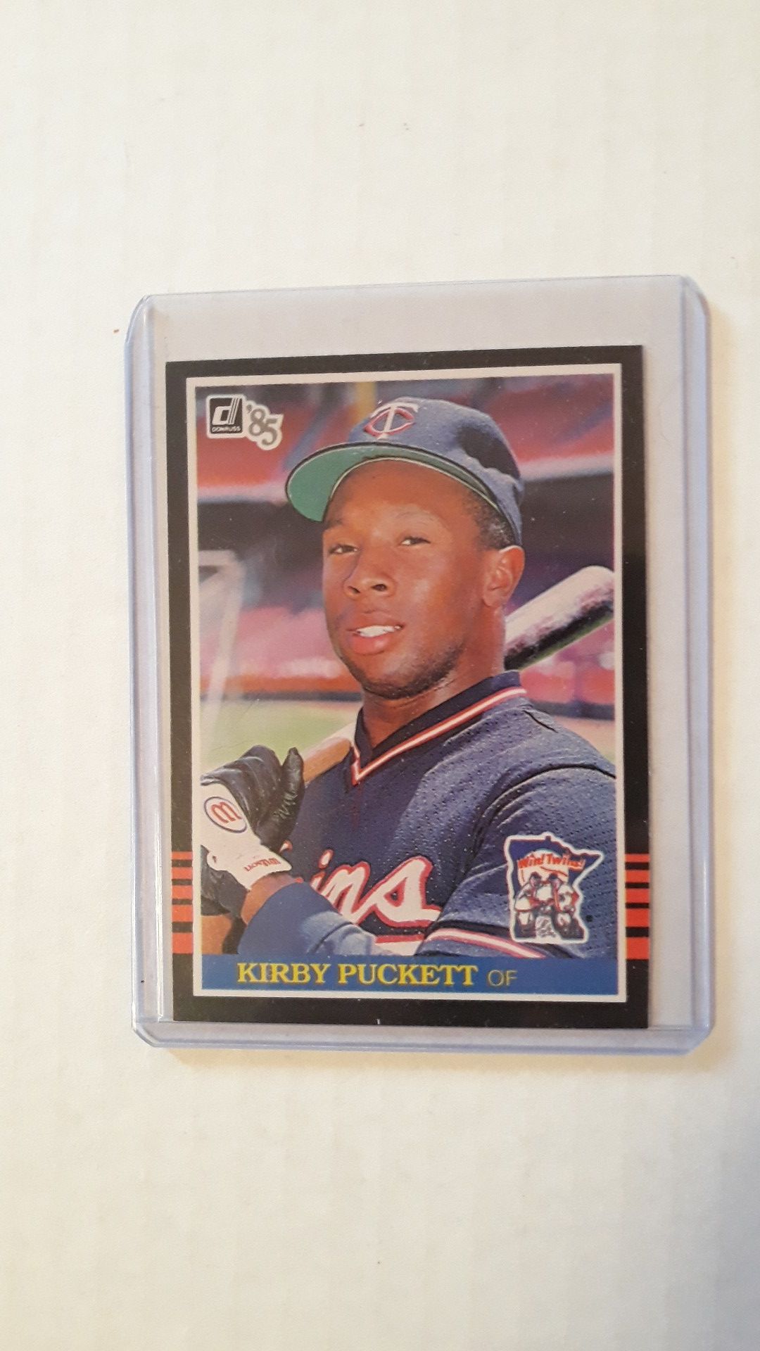 1985 Donruss Kirby Puckett RC.