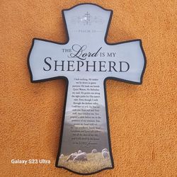 Psalm 23 Decorative Wall Cross
