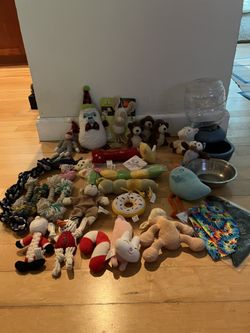 Lots Of Dog Toys