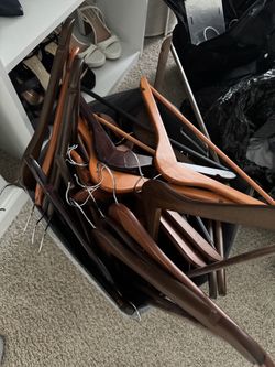 Wooden hangers