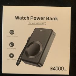 4000mAh Power Bank For Apple Watch