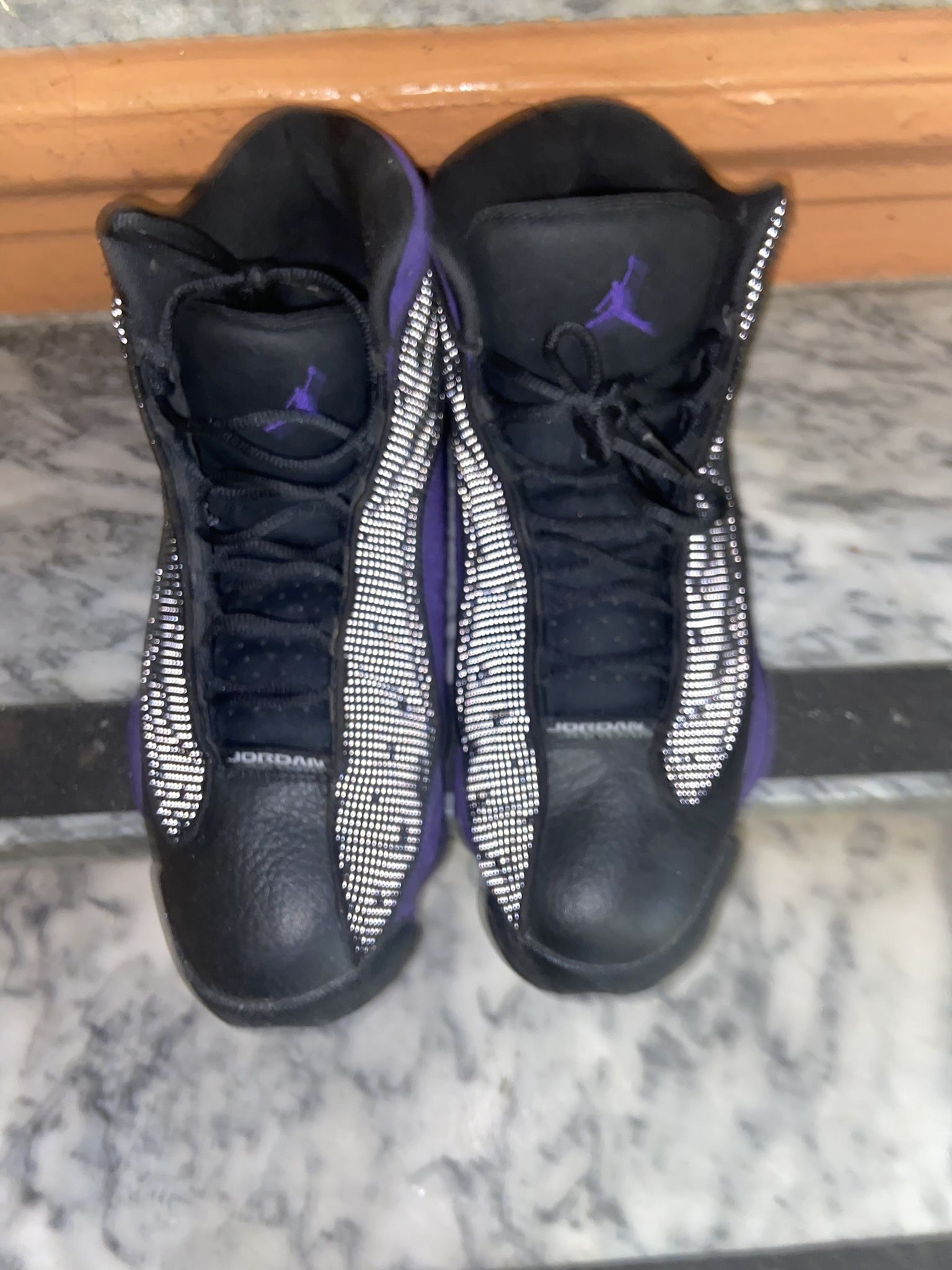 jordan retro 13 court purple  