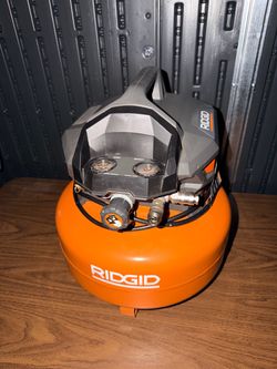 Ridgid 6gal 150psi air compressor