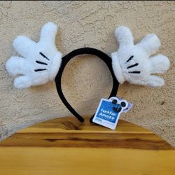 Disney Parks Mickey Mouse Gloves Ear Headband