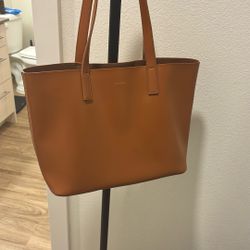 Samara Vegan Leather Small Tote Bag