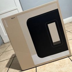 Sonos Sub Gen 4 Premium Wireless Subwoofer New!! Sealed!  