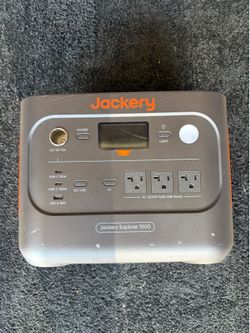 Jackery 1000w battery/ generator