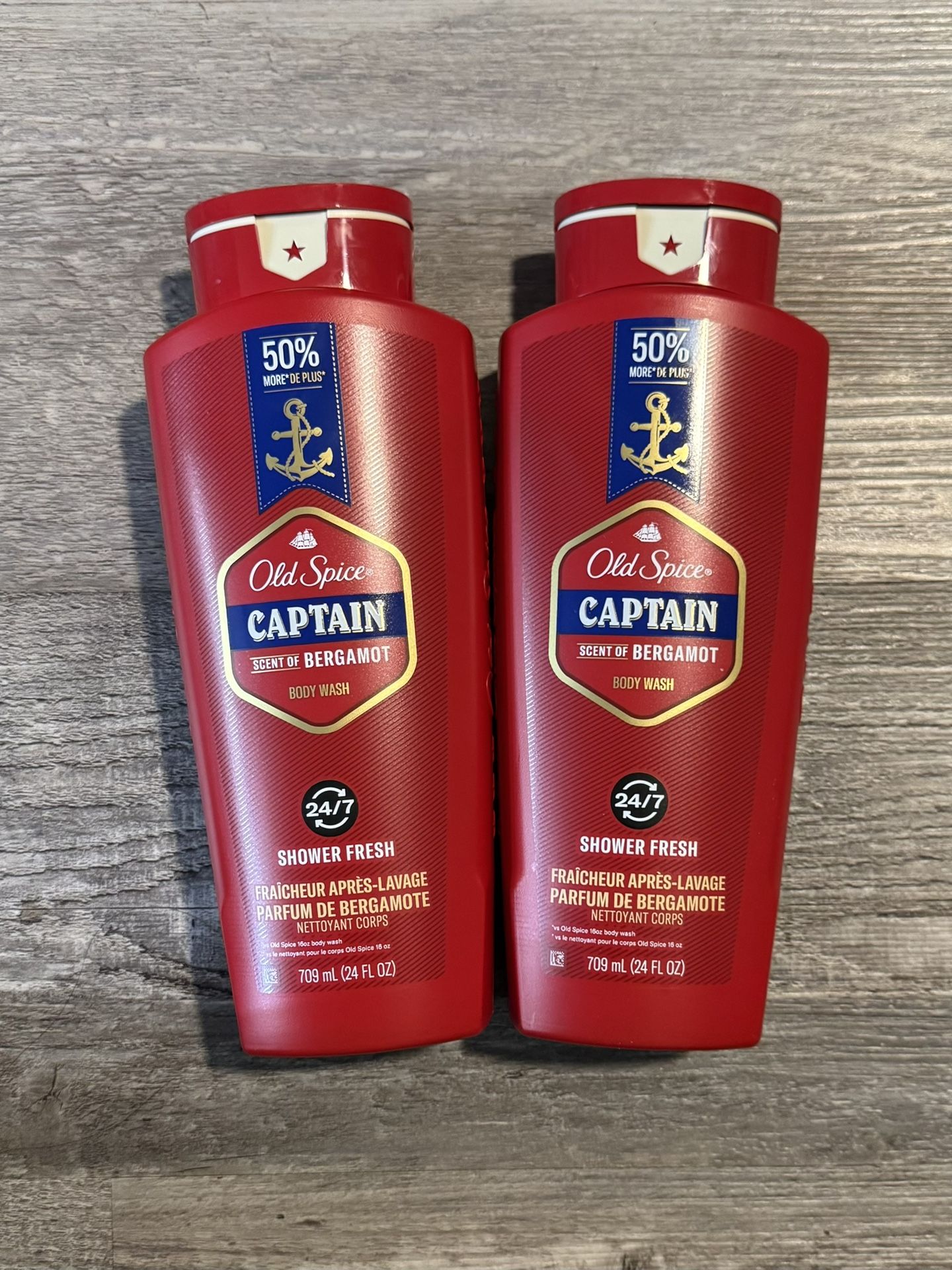 Old Spice Captain Body Wash $5 Each