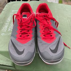 Red And Gray Nikes 