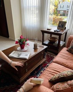 Broyhill Vintage Mahogany Table Set – $210