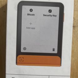 Ledger Flex Bitcoin Limited Edition Crypto Wallet | E Ink Touch Screen | Orange