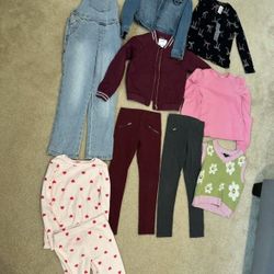 Girls Clothes Size Medium (8) Bundle 